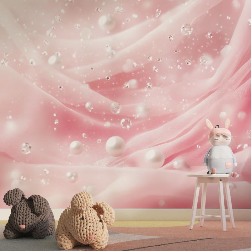 Princess Pink Veil Wallpaper | Murals Wallpaper