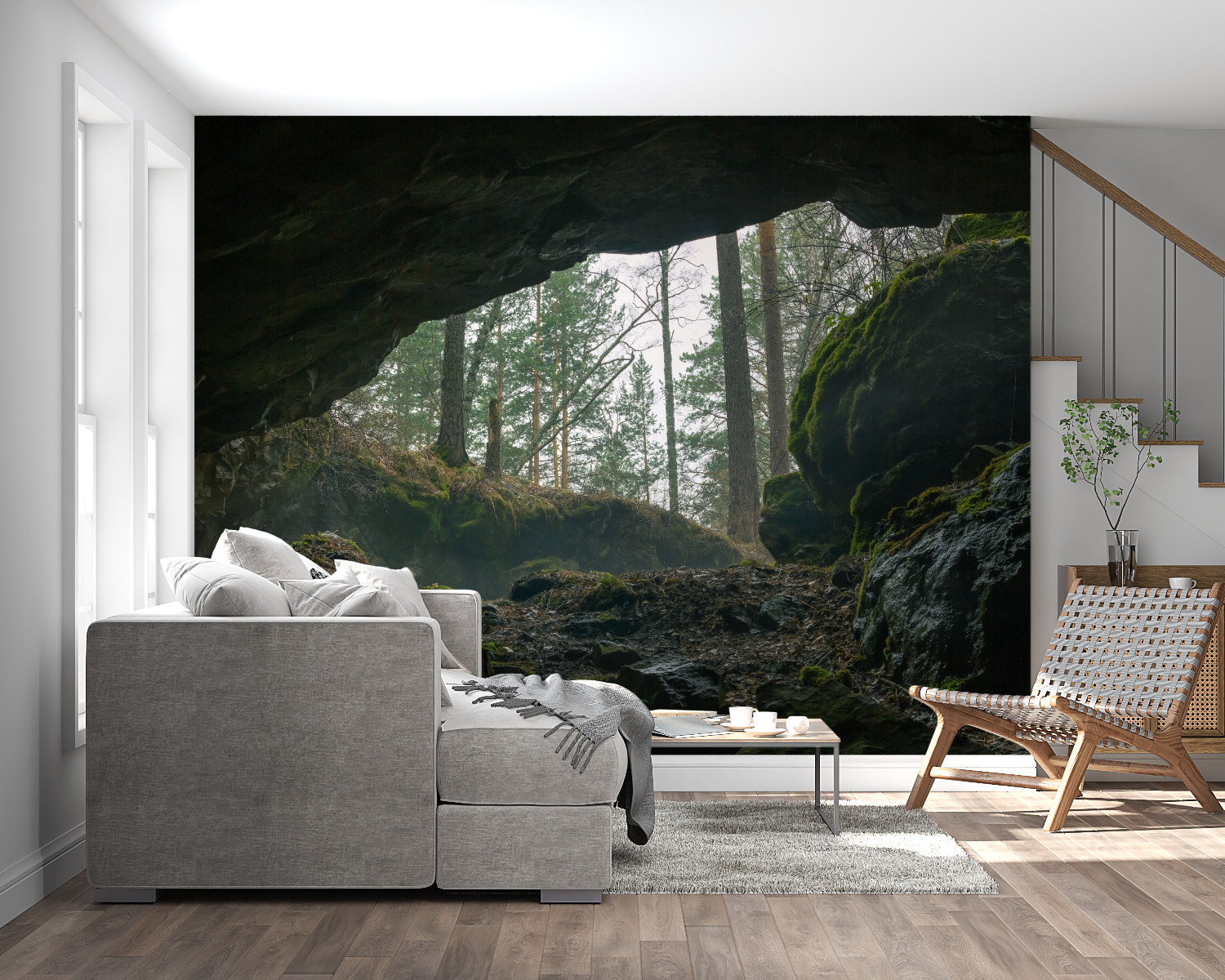 Nature Faux Finish Wallpaper | Murals Wallpaper