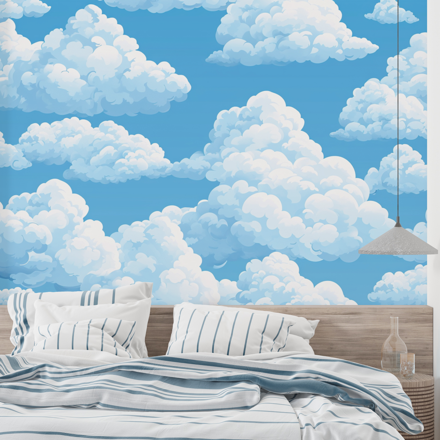 Blue Cloud Wallpaper | Murals Wallpaper