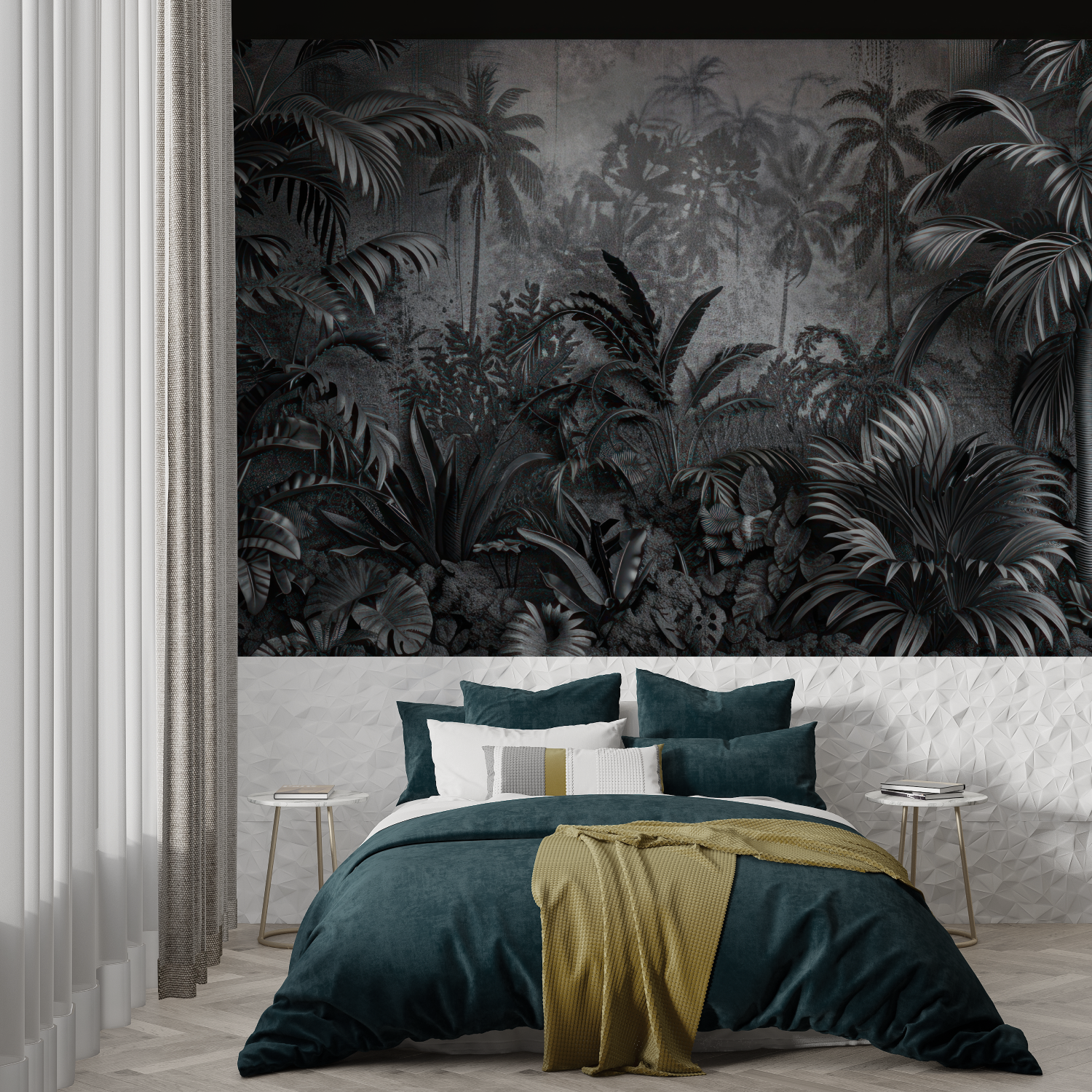 Black Jungle Wallpaper | Murals Wallpaper