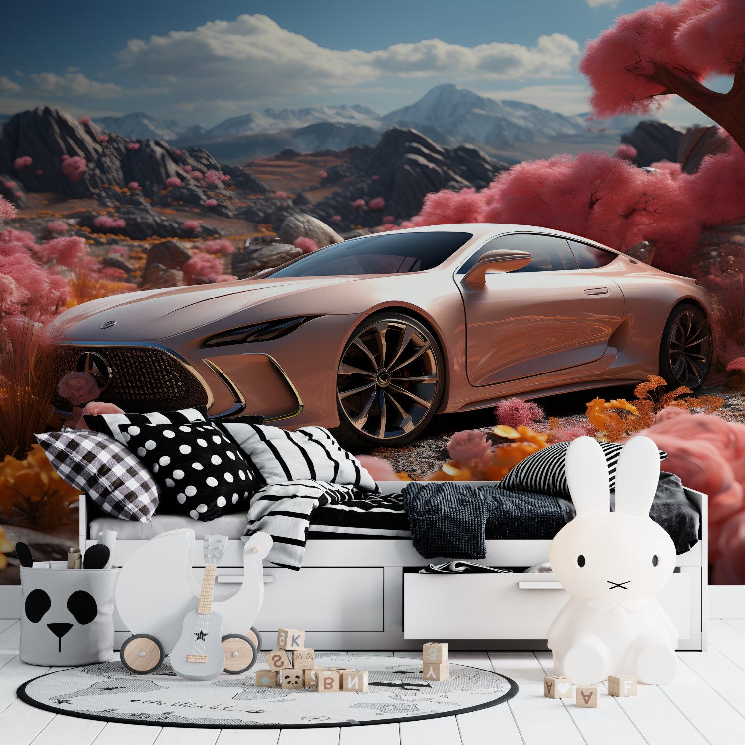 Luxury Car Giant Wallpaper | Murals Wallpaper