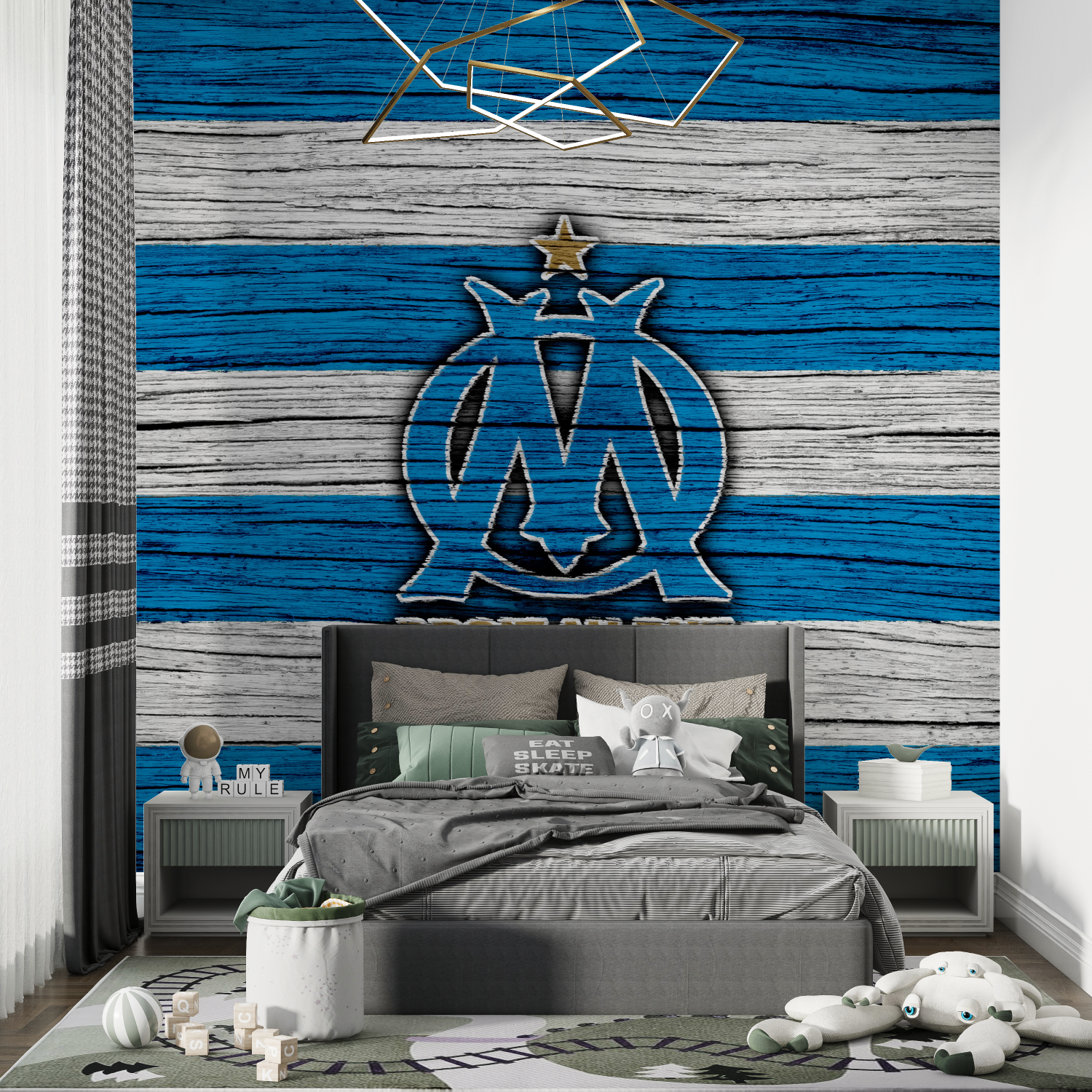 Football Wallpaper OM | Murals Wallpaper