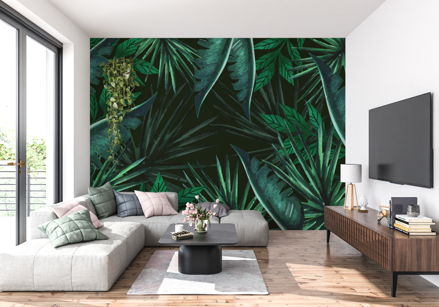 Jungle Green Wallpaper | Murals Wallpaper