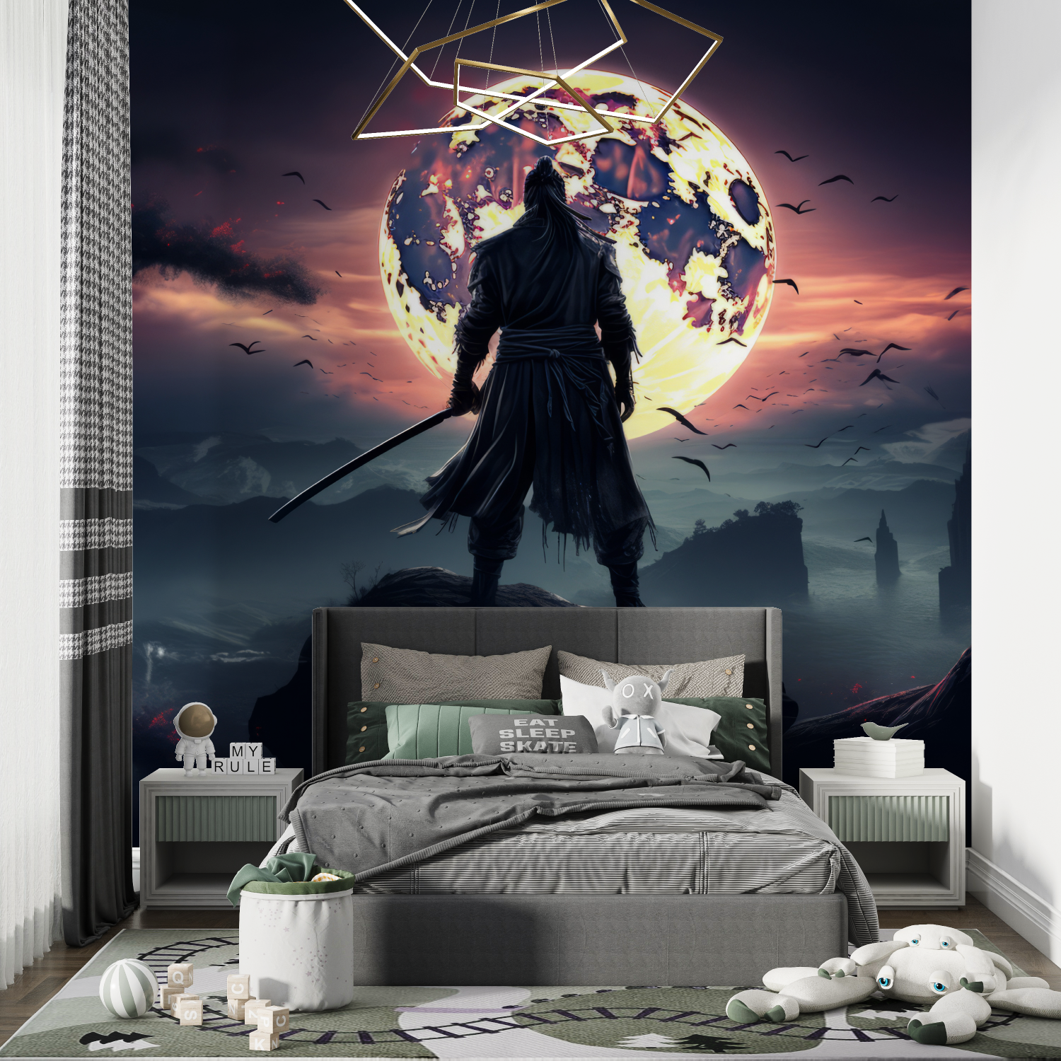 Anime Wallpaper for Bedroom | Murals Wallpaper
