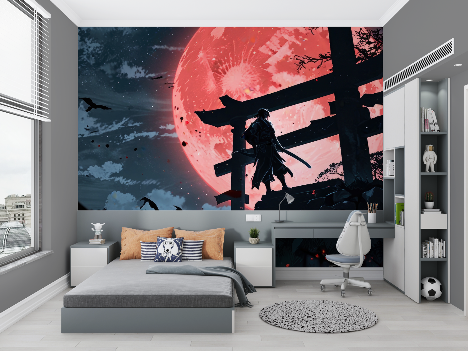 Anime Wallpaper for Teen Room | Murals Wallpaper