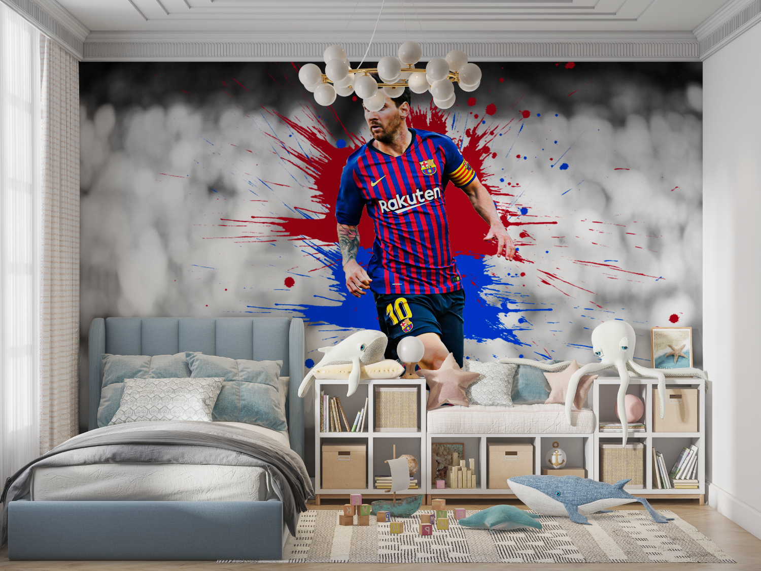 Messi Soccer Wallpaper | Murals Wallpaper