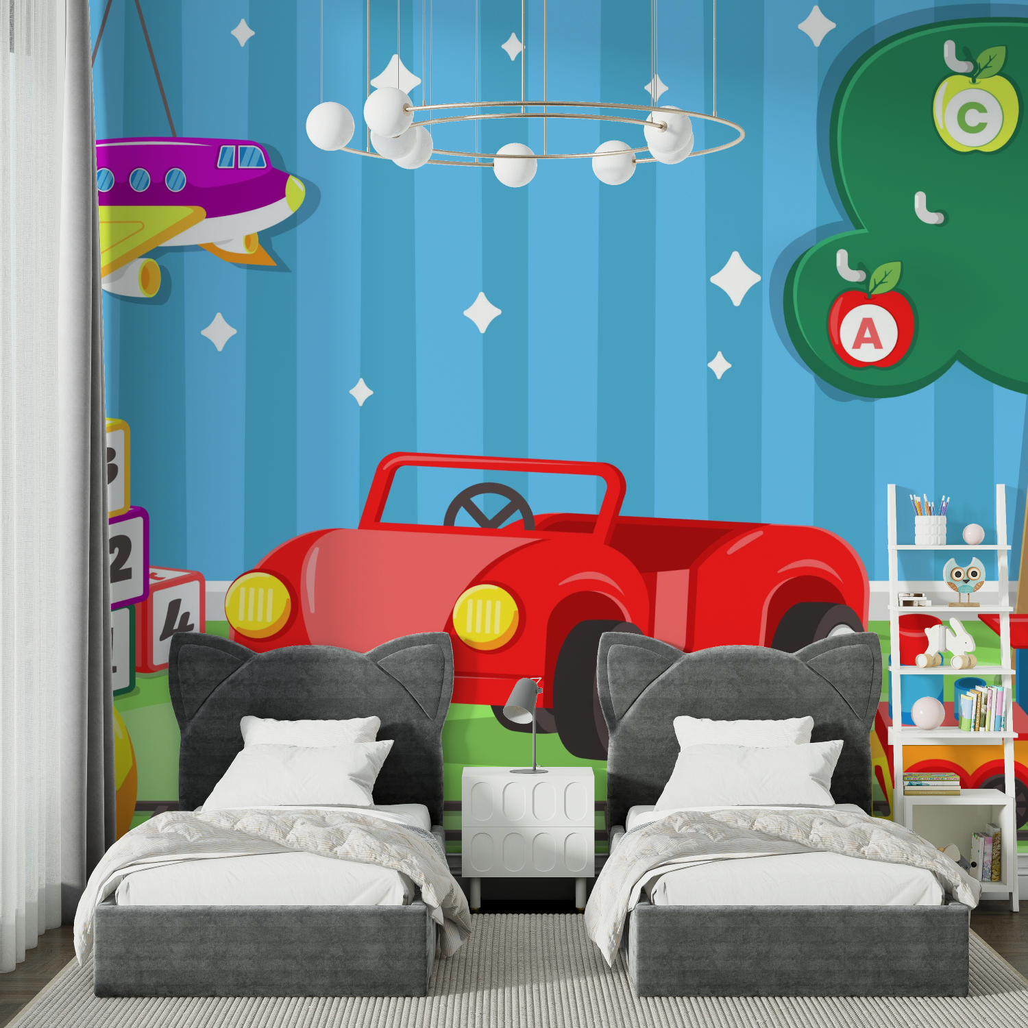 Childrens Car Wallpaper | Murals Wallpaper