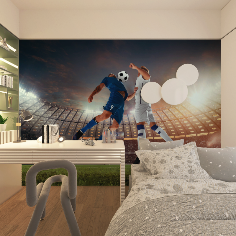 Soccer Players Wallpaper | Murals Wallpaper