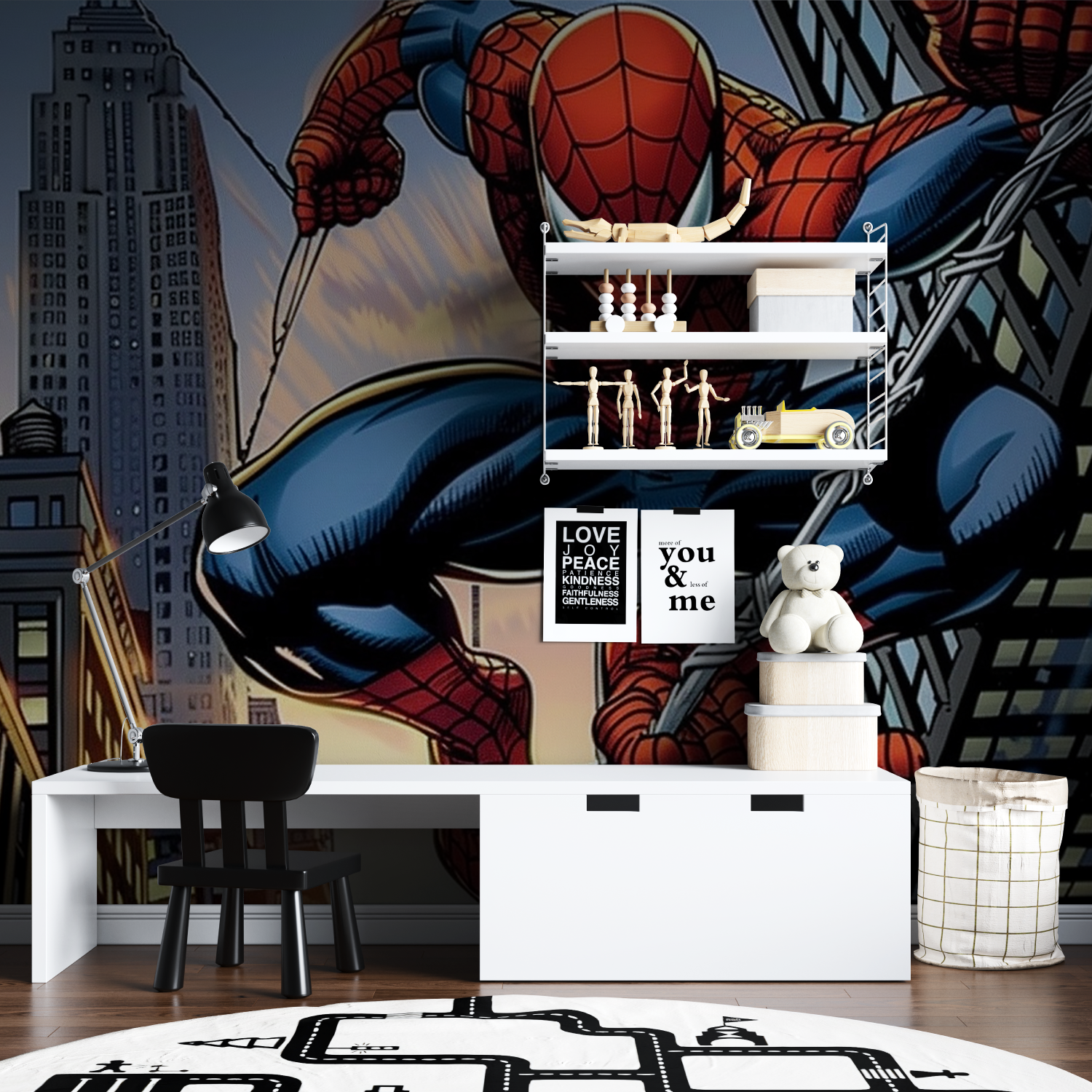 Spiderman Vintage Comic Book Wallpaper | Murals Wallpaper
