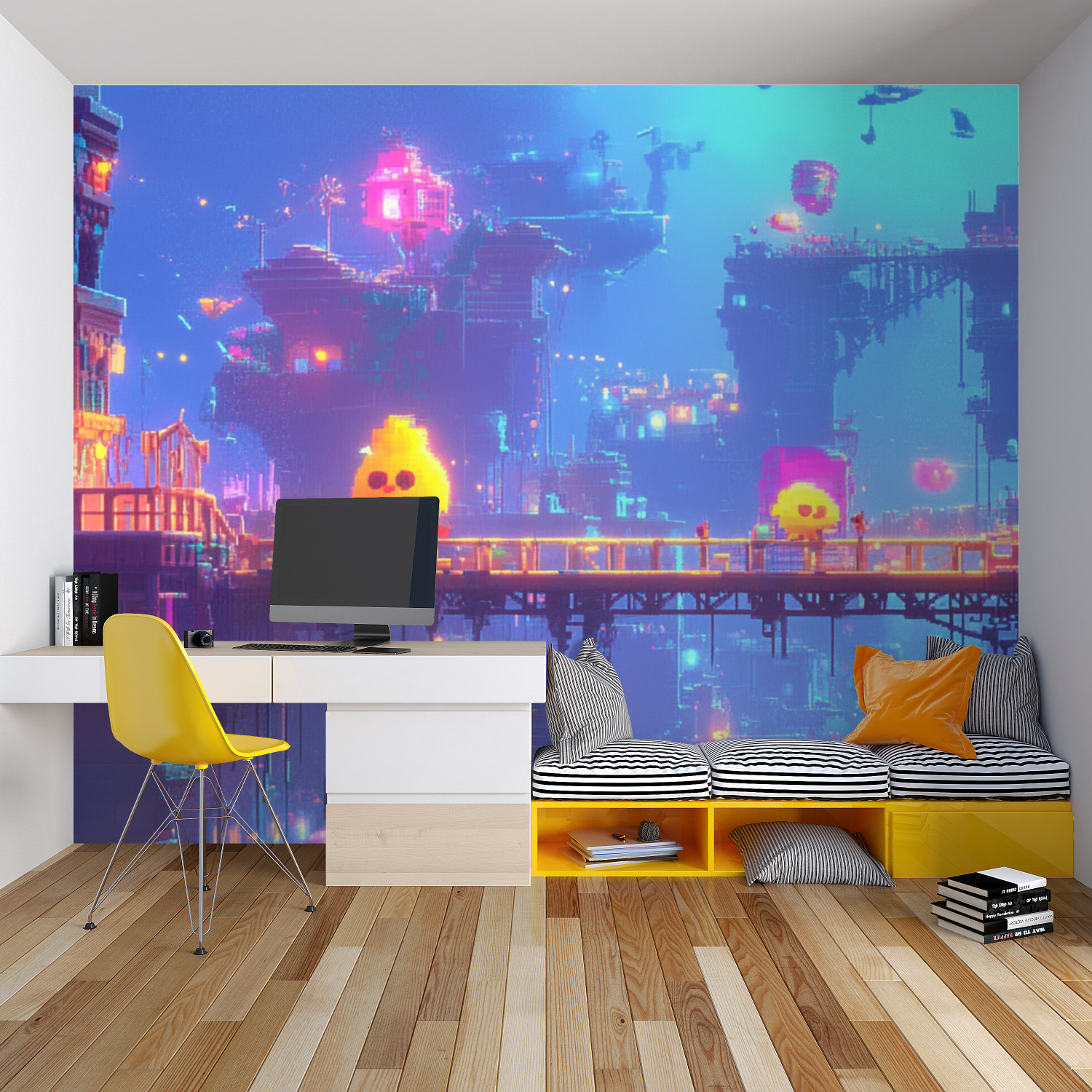 Hintergrundbild „Heldenmission“ | Wandbilder