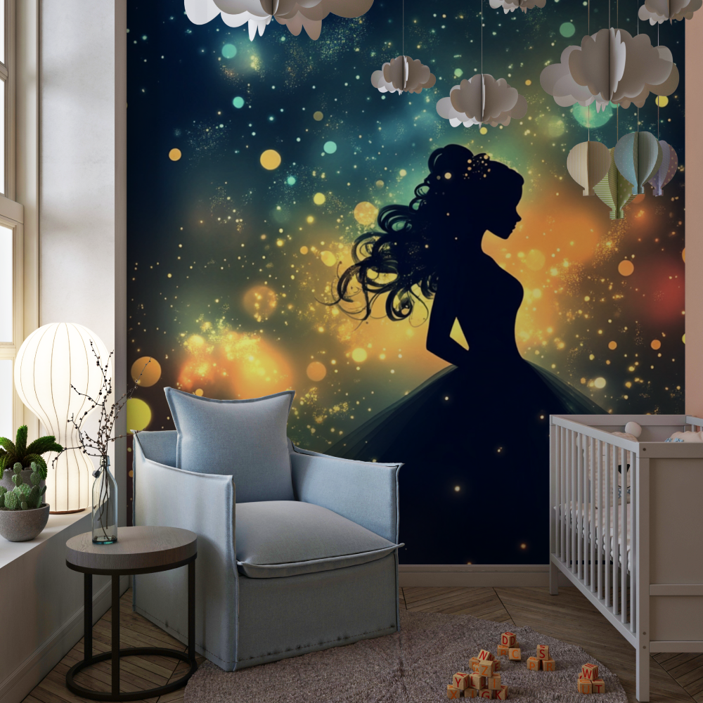 Princess Little Firefly Wallpaper | Murals Wallpaper