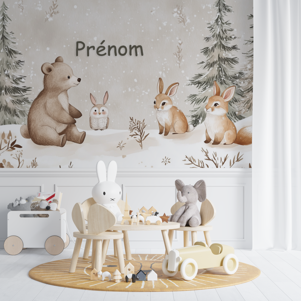 Nursery Name Wallpaper | Murals Wallpaper