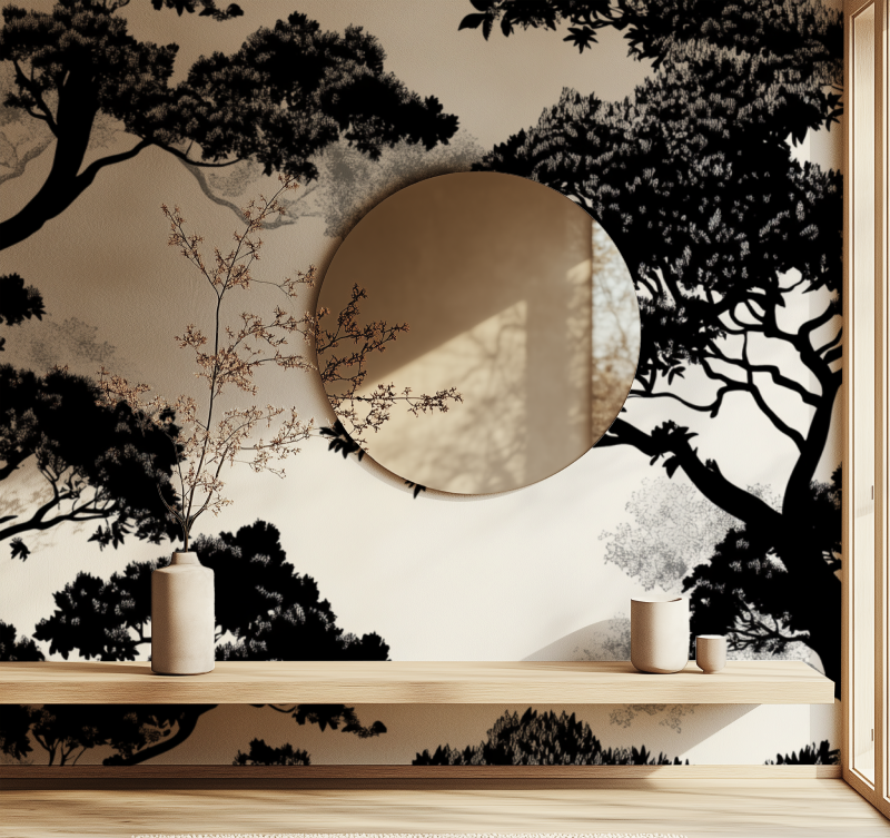 Fine Tree Wallpaper | Murals Wallpaper