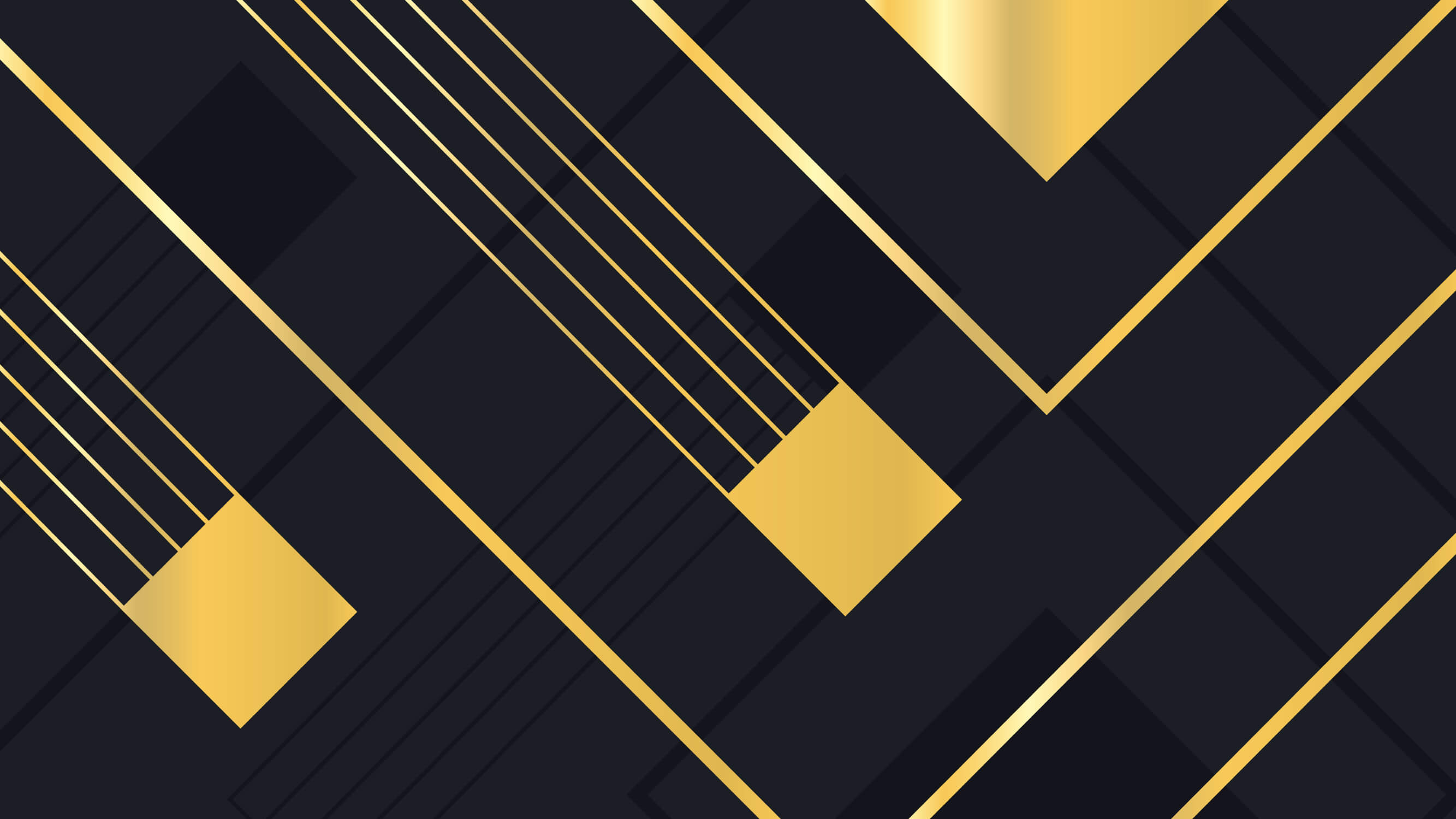 Black and Yellow Graphic Wallpaper | Murals Wallpaper