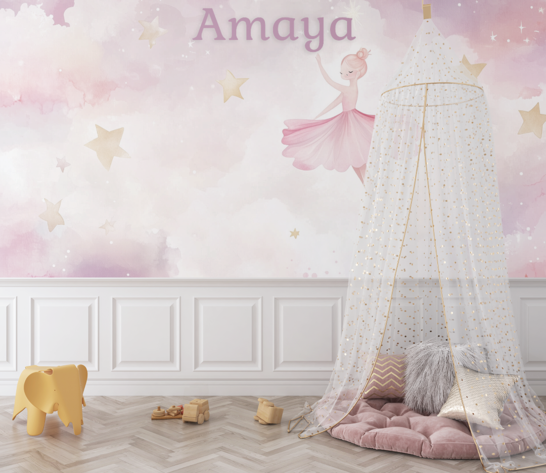 Tapete mit Tänzer-Namen | Murals Tapeten