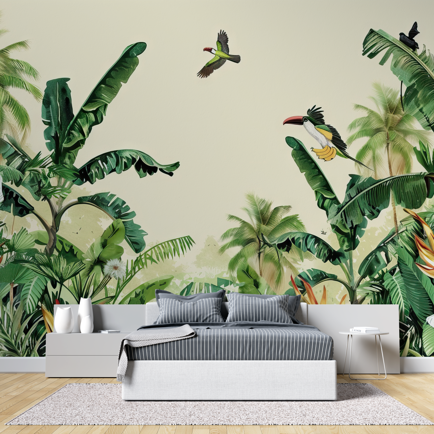Watercolor Jungle Wallpaper | Murals Wallpaper