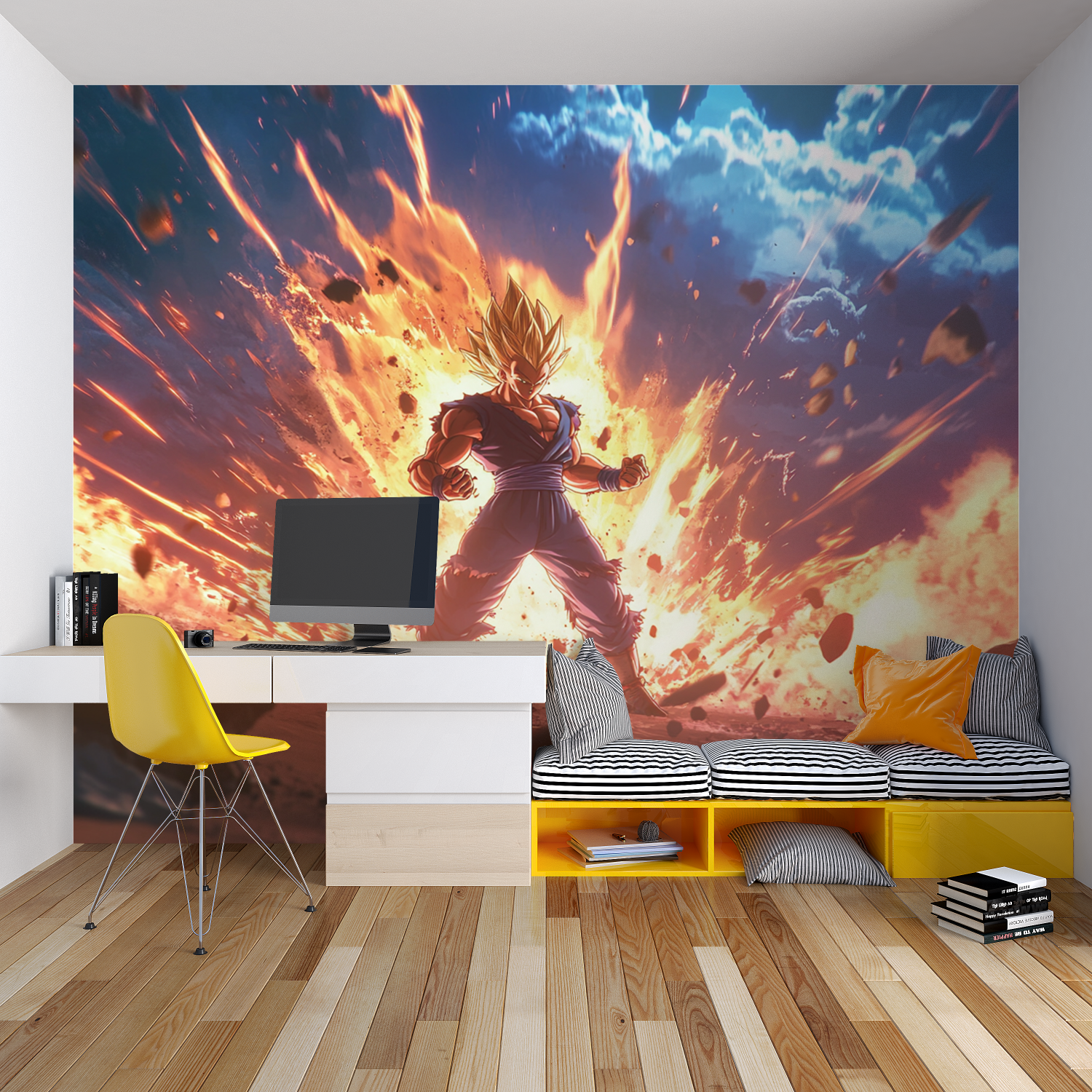DBZ Mural Wallpaper | Murals Wallpaper