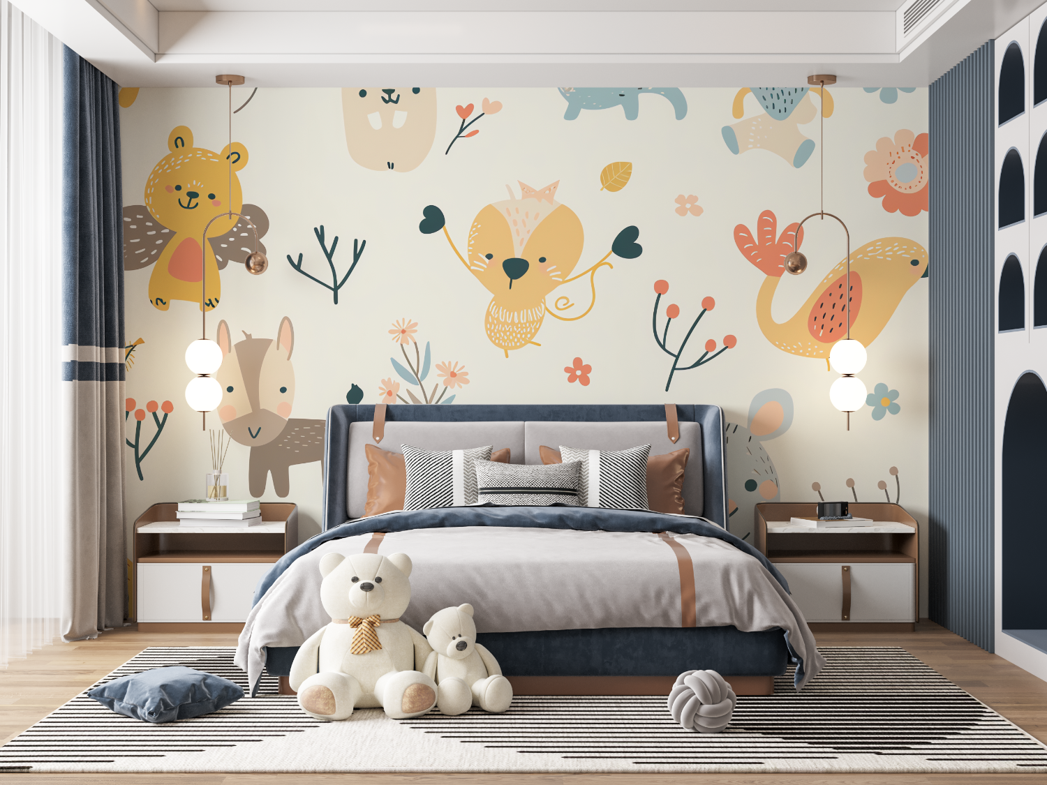 Animal Wallpaper for Kids | Murals Wallpaper