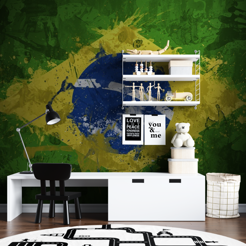 Brazilian Soccer Wallpaper | Murals Wallpaper