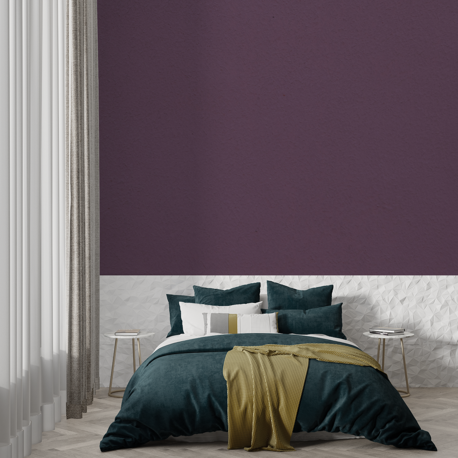 Solid Purple Wallpaper | Murals Wallpaper