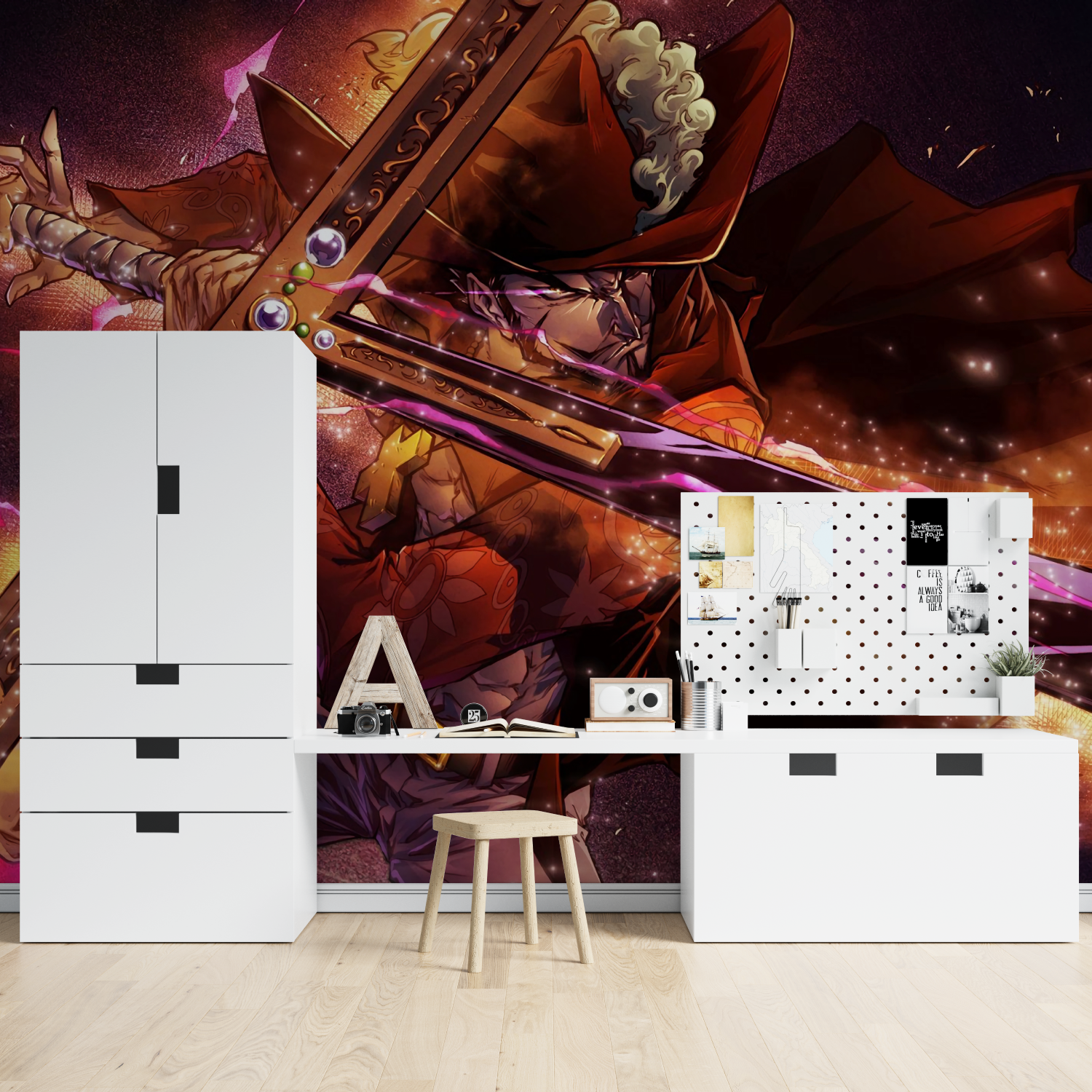 Mihawk-Hintergrundbild | Wandbild-Hintergrundbild