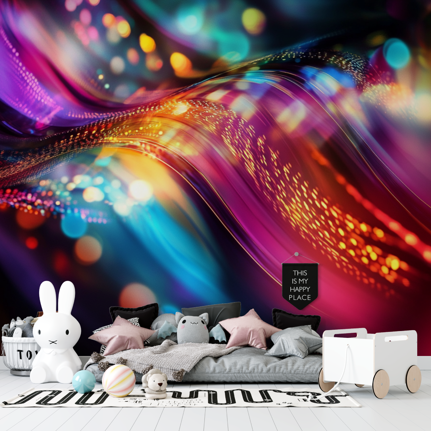 Hardstyle-Techno-Tapete | Wandbilder