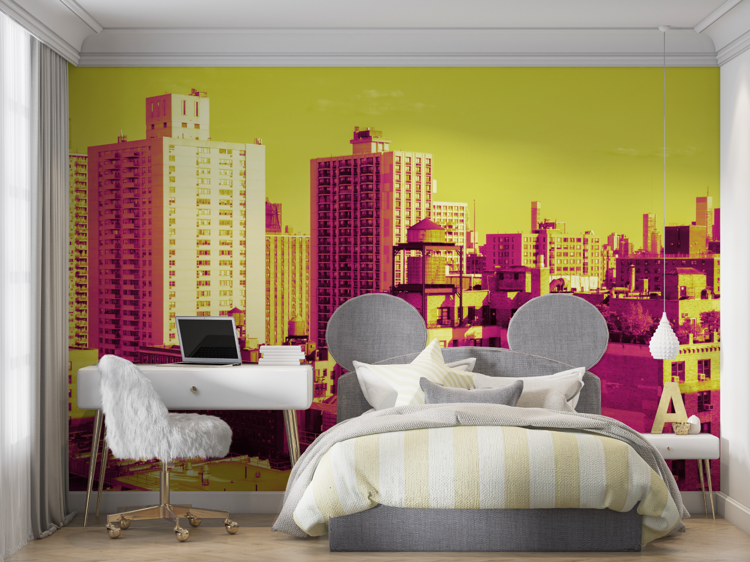 Urban City Teen Wallpaper | Murals Wallpaper