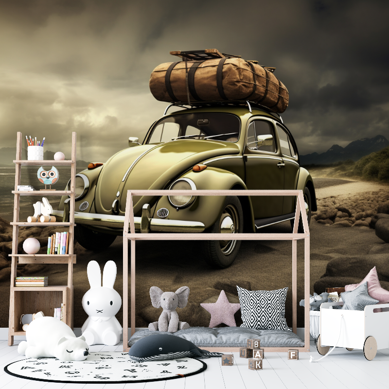 Volkswagen Beetle Wallpaper | Murals Wallpaper