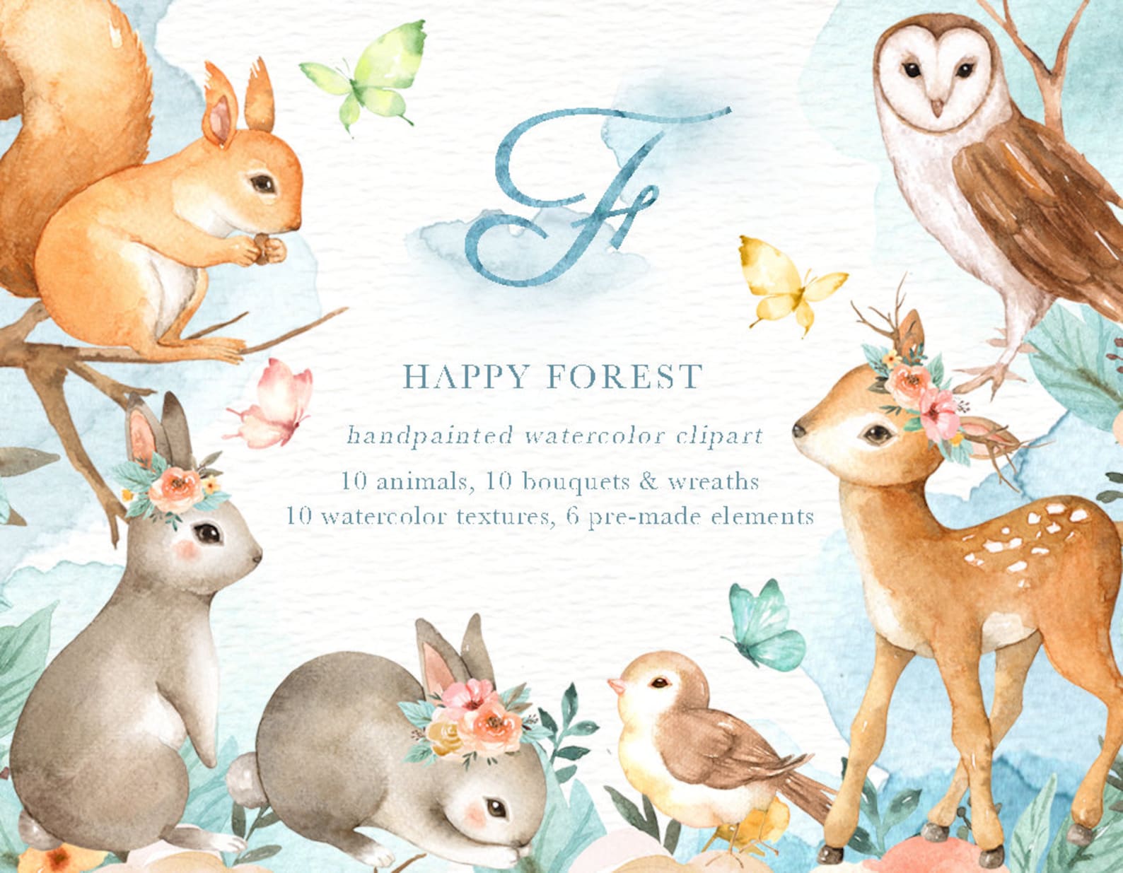 Forest Animals Wallpaper | Murals Wallpaper