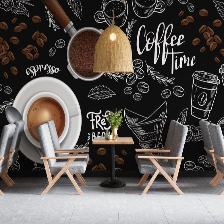 Coffee Wallpaper | Murals Wallpaper