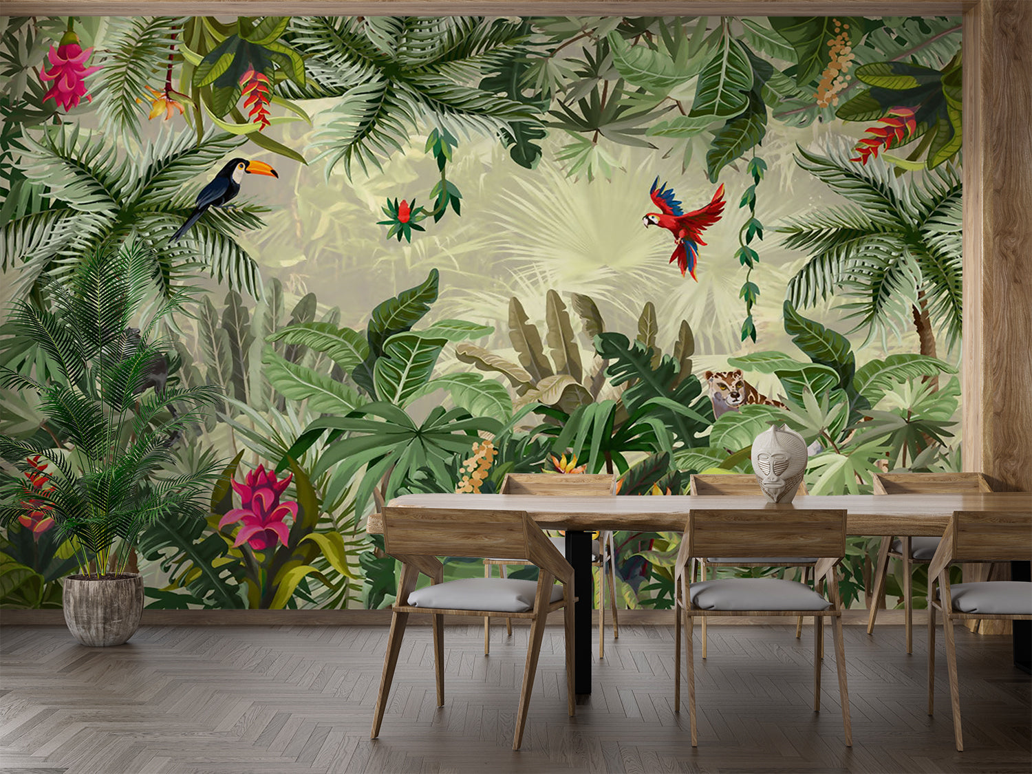 Jungle Papier Peint Feuillage