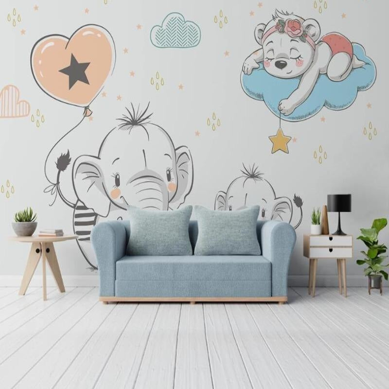 3D Tapete Babyzimmer | Wandbilder Tapete