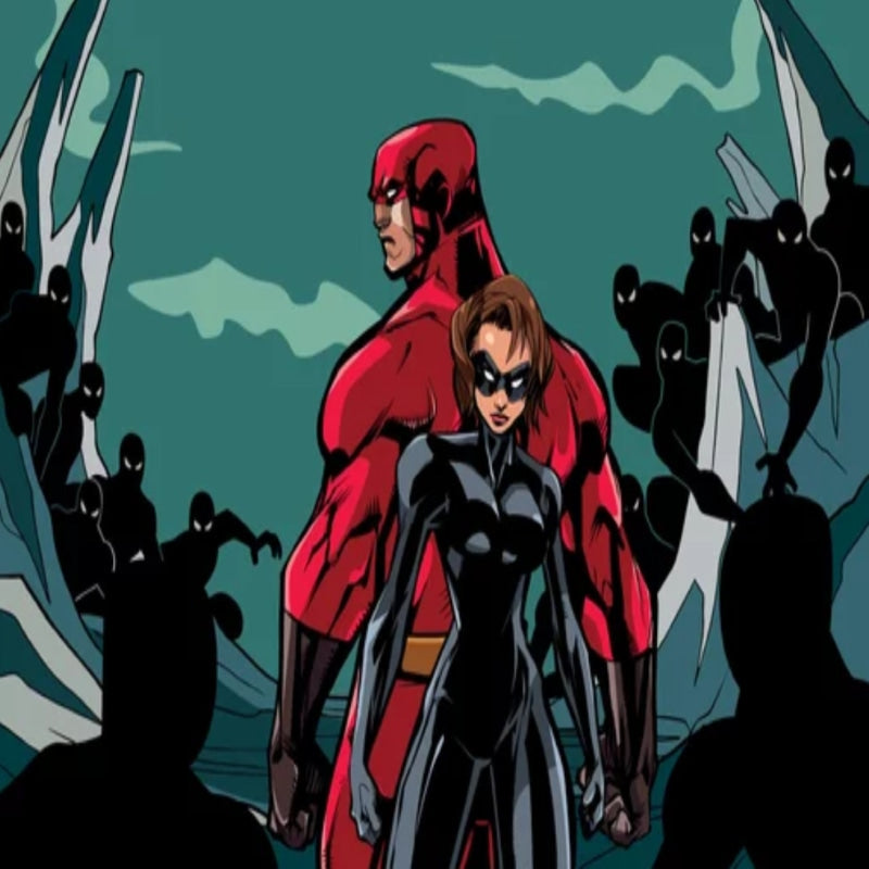 3D-Superhelden-Hintergrundbild | Wandbild-Hintergrundbild