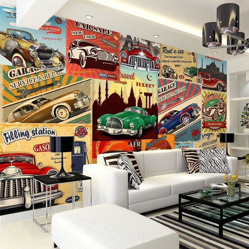 Vintage Wallpaper Poster | Murals Wallpaper