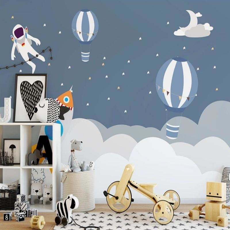 Astronauten-Tapete | Wandbild-Tapete