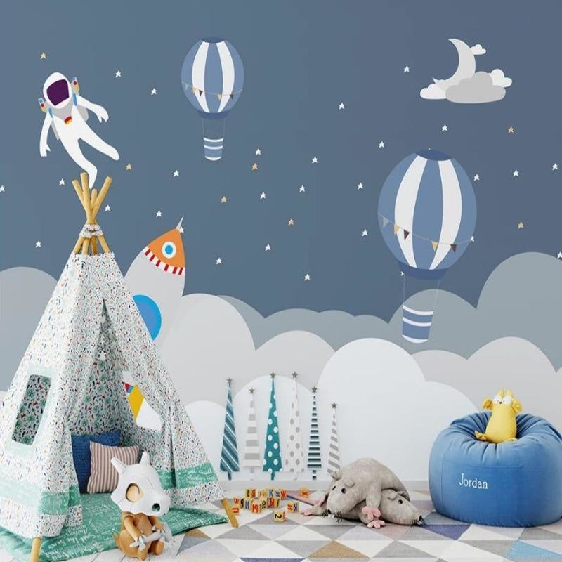 Astronauten-Tapete | Wandbild-Tapete