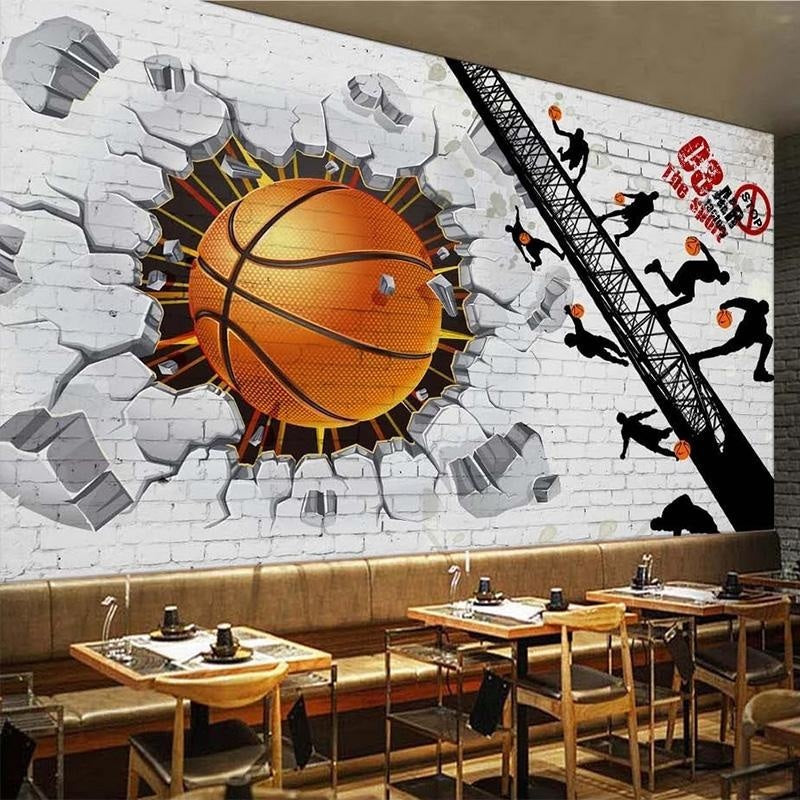 3D Basketball Tapete | Wandbilder Tapete