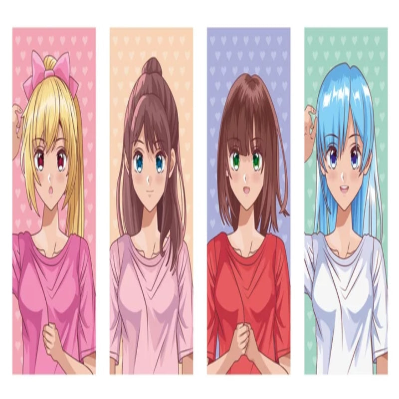 Manga-Comic-Hintergrundbild | Wandbild-Hintergrundbild