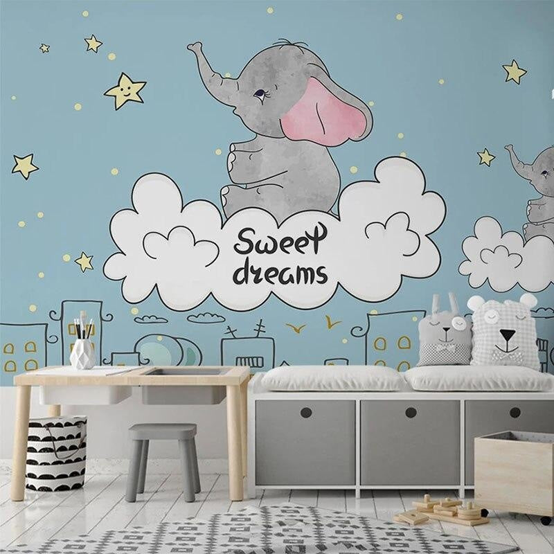 Baby Elephant Wallpaper | Murals Wallpaper