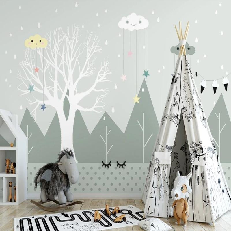 Baby Unisex Wallpaper | Murals Wallpaper
