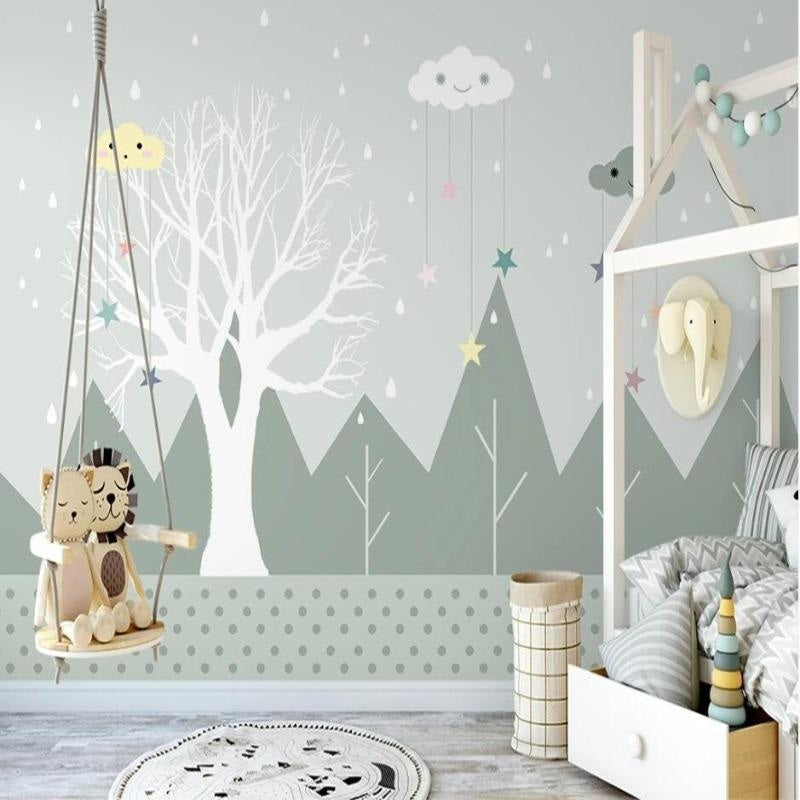 Baby Unisex Wallpaper | Murals Wallpaper