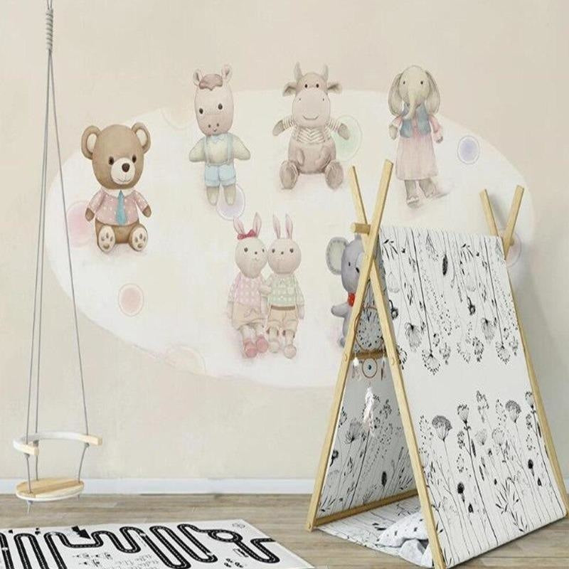Beige Baby Wallpaper | Murals Wallpaper