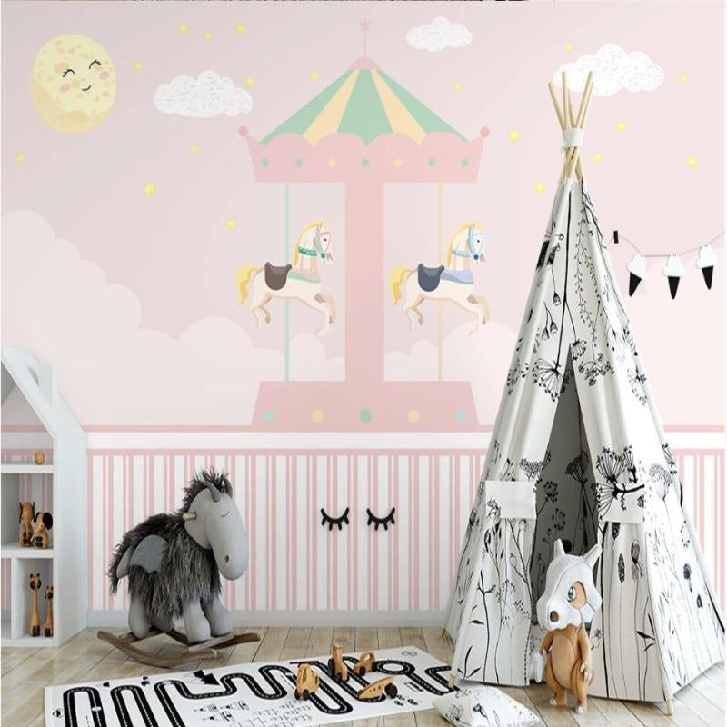 Carousel Wallpaper | Murals Wallpaper