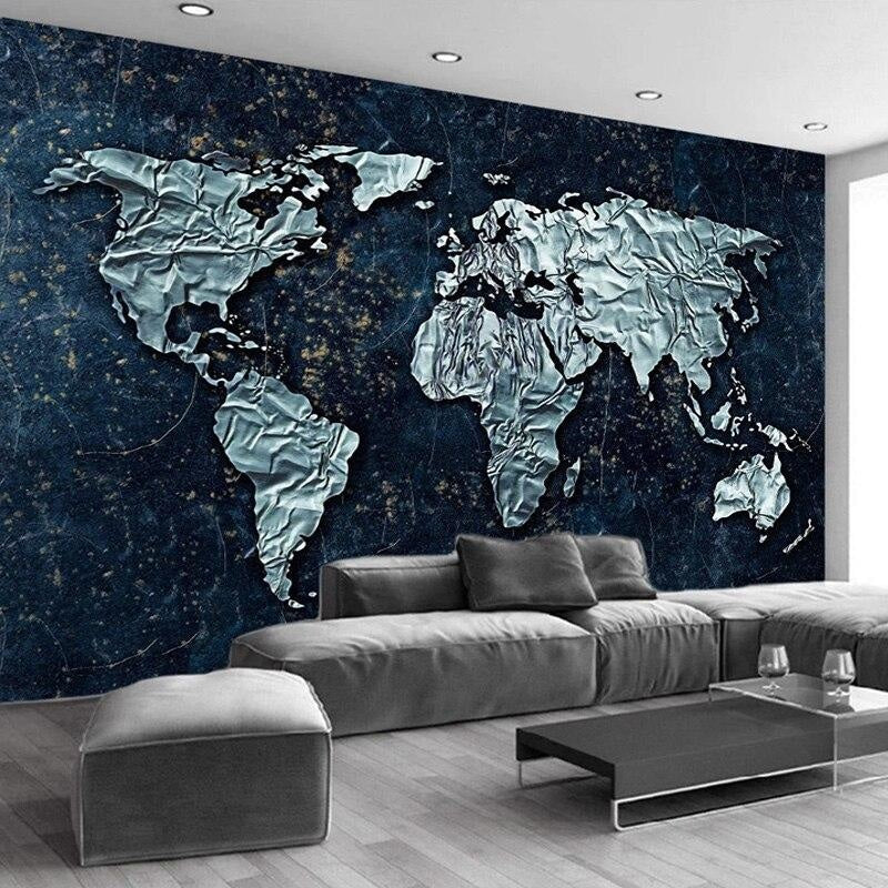 World Map Mural Wallpaper | Murals Wallpaper