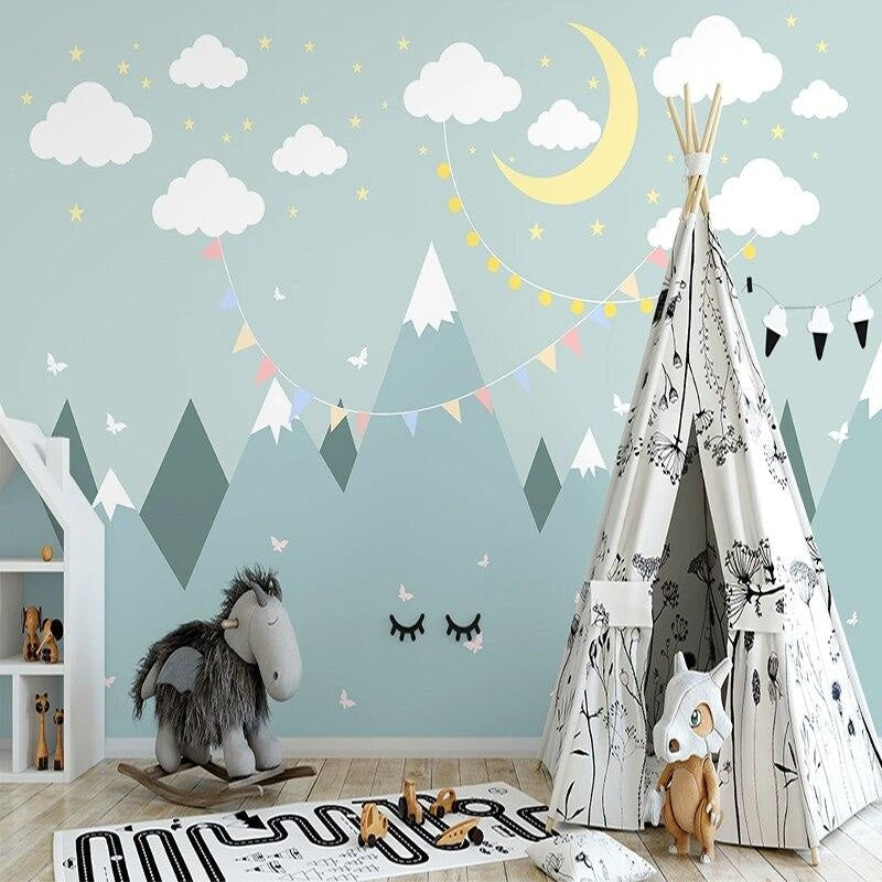 Mixed Nursery Wallpaper | Murals Wallpaper