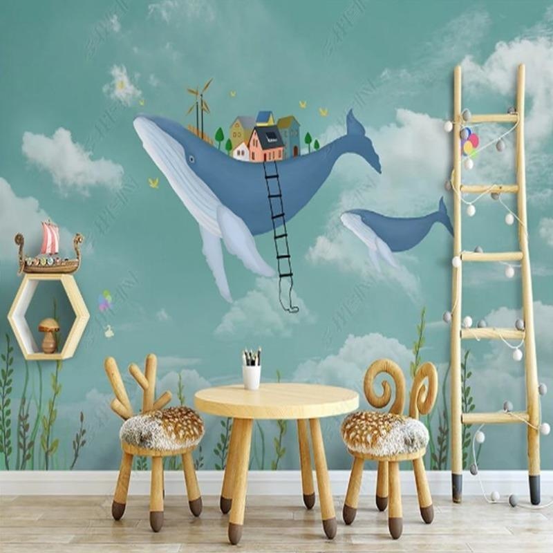 Neutrale Babyzimmertapete | Wandtapete