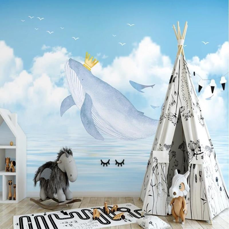 Maritime Babyzimmer-Tapete | Wandtapete