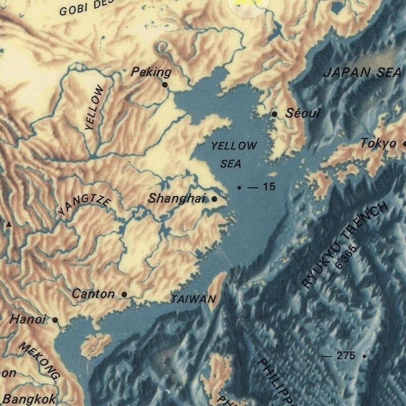 World Map Bedroom Wallpaper | Murals Wallpaper