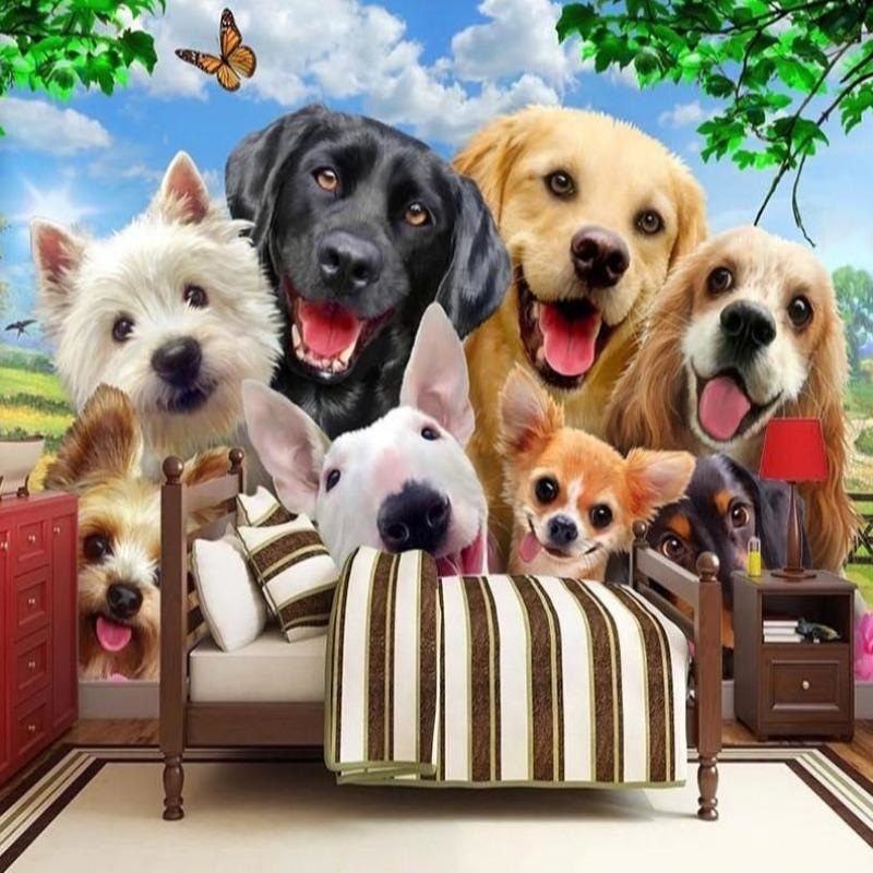 Dog Wallpaper | Murals Wallpaper