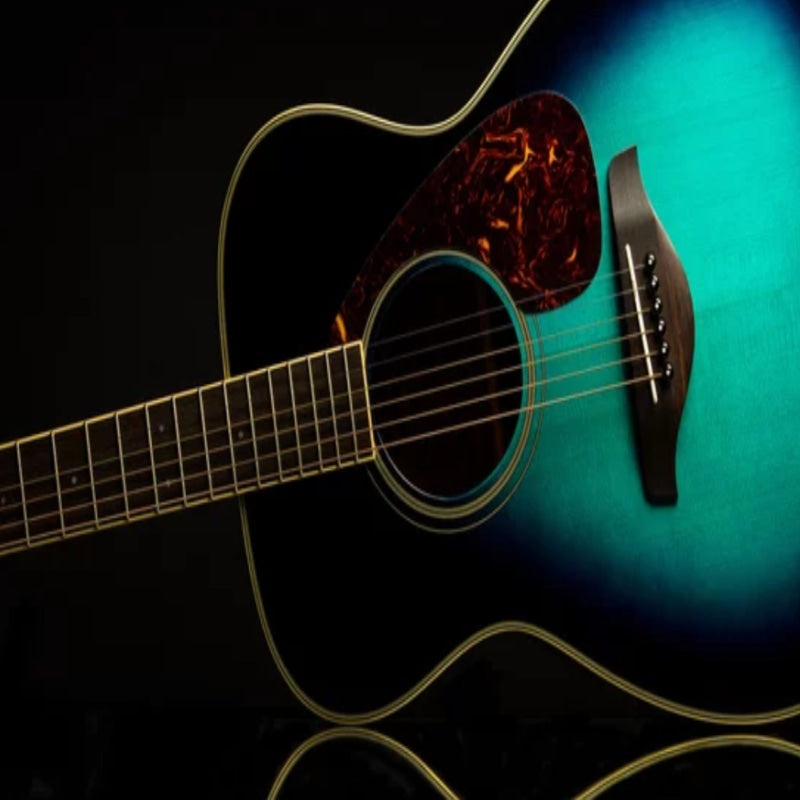 Gitarren-Dekor-Tapete | Wandtapete